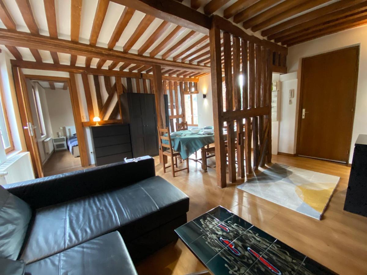 Ferienwohnung Honfleur Authentique Exterior foto